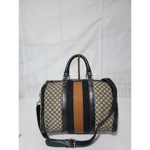 Gucci Diamante Medium Web Boston Bag - Picture 3 of 16
